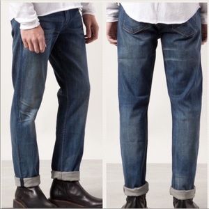 Rag & Bone Slim Straight Leg Leg Jeans L34”